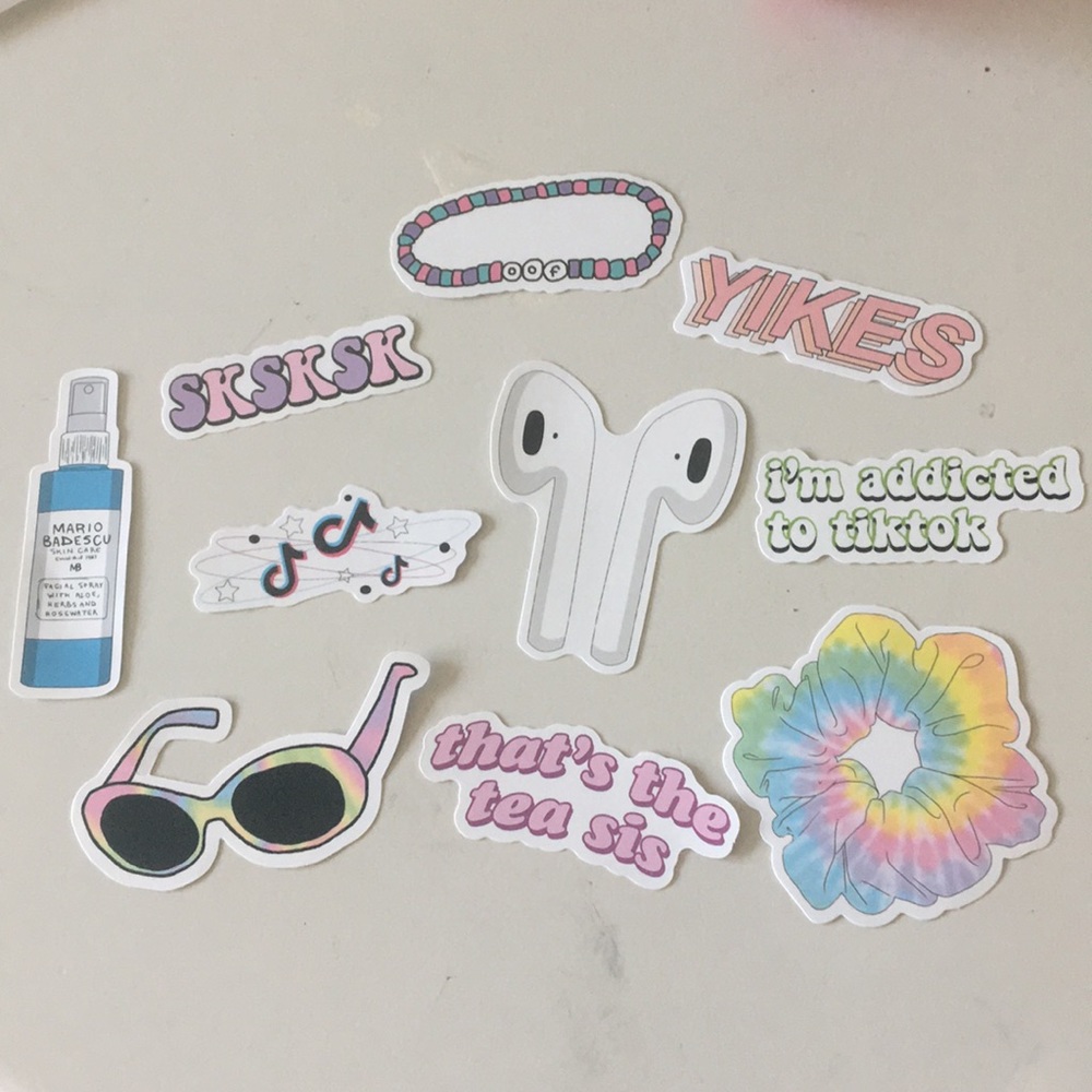 TikTok VSCO Sticker Pack